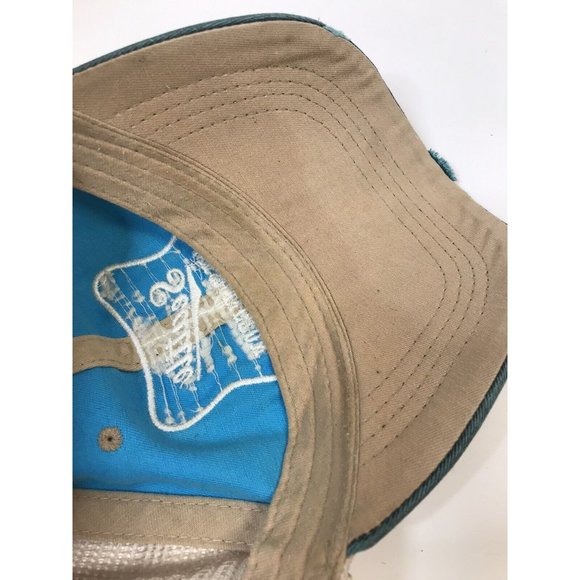 Seattle Washington Tourist Gray Beige Distressed Snapback Hat - Picture 8 of 11